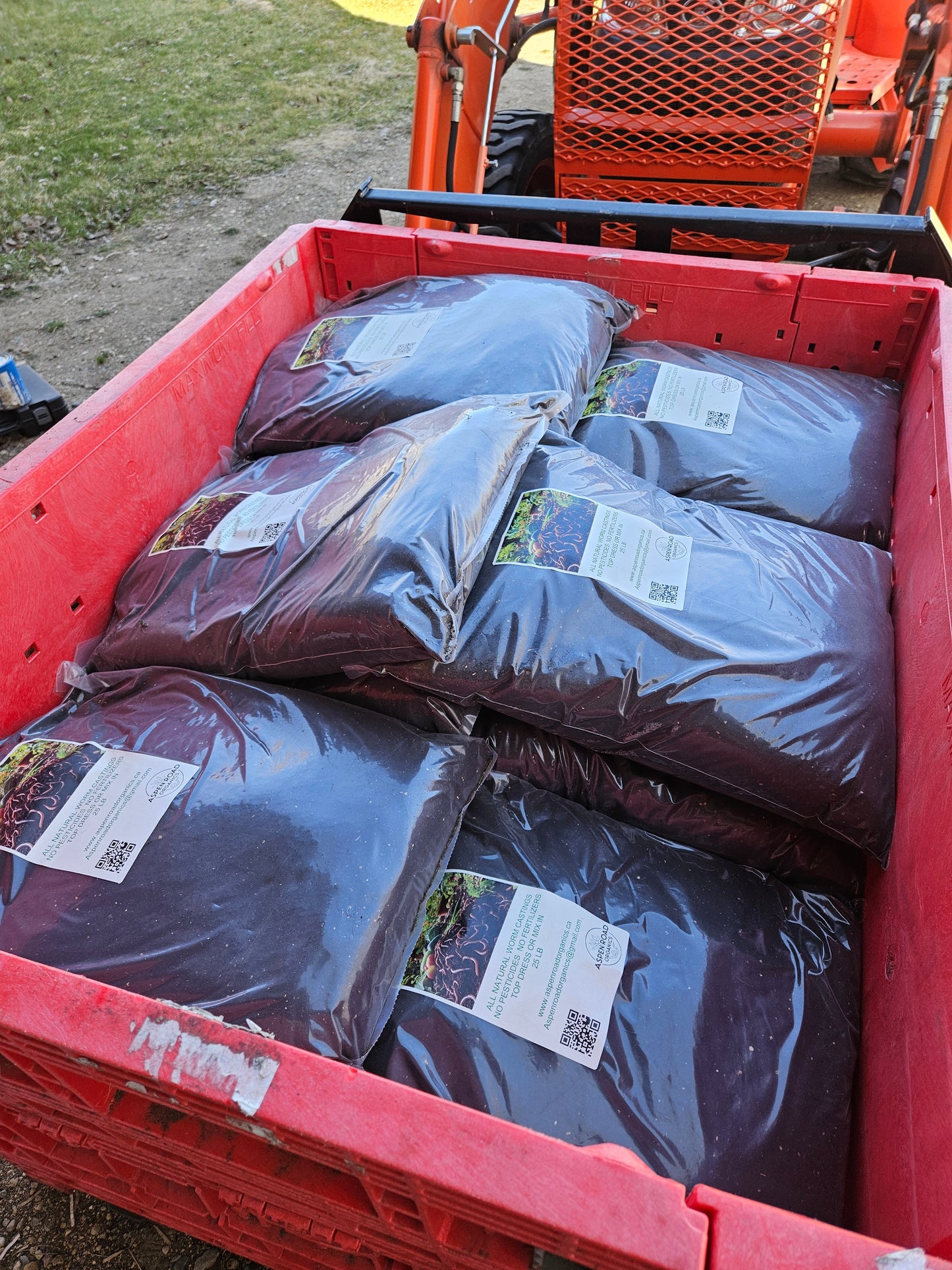 Worm Castings - 20 lb bag