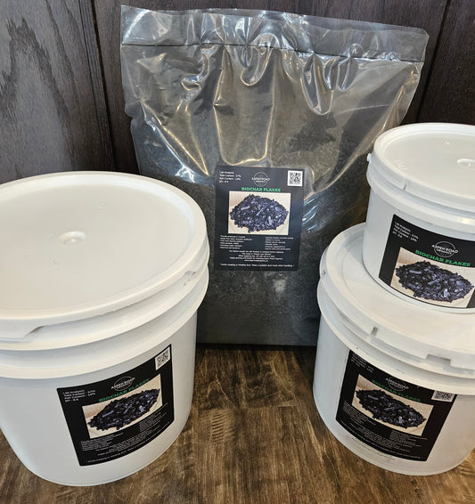 Biochar Flakes (Free Shipping Canada Wide)